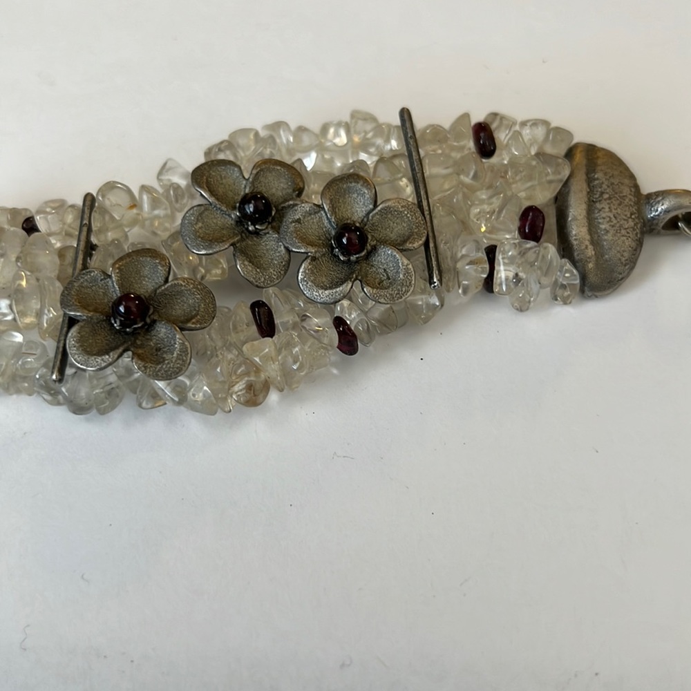 Floral bracelet